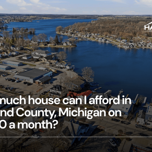 How much house can I afford in Oakland County, Michigan on $2,200 a month?