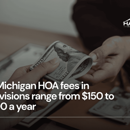Novi Michigan HOA fees in subdivisions range from $150 to $4,800 a year