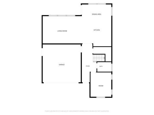 2D Floor Plan for 1230 Cornell Court 2