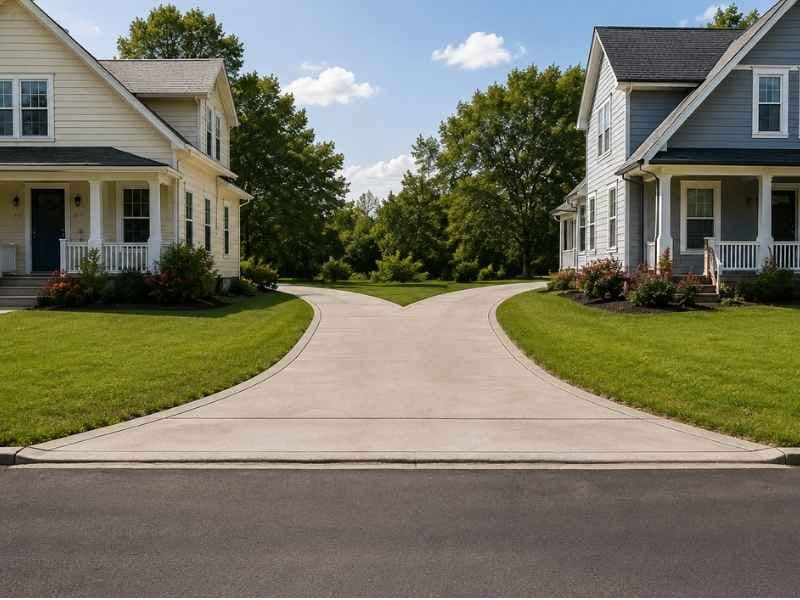 Property-line-survey-shared-entrance-drive-mobile-alabama