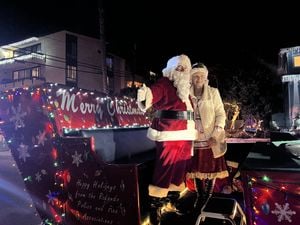 Redondo Beach Santa Sleigh