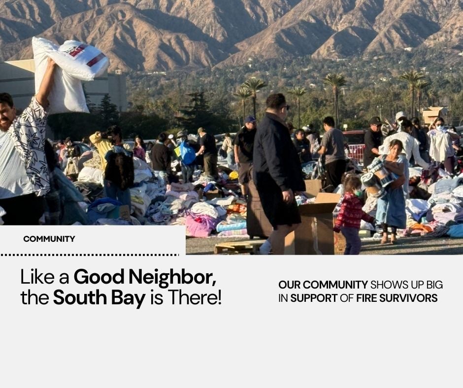 The South Bay Supports L.A. Fire victims