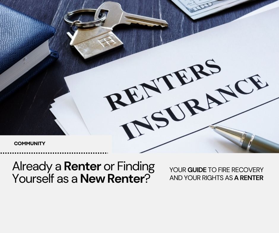 Renters - what to do after a fire