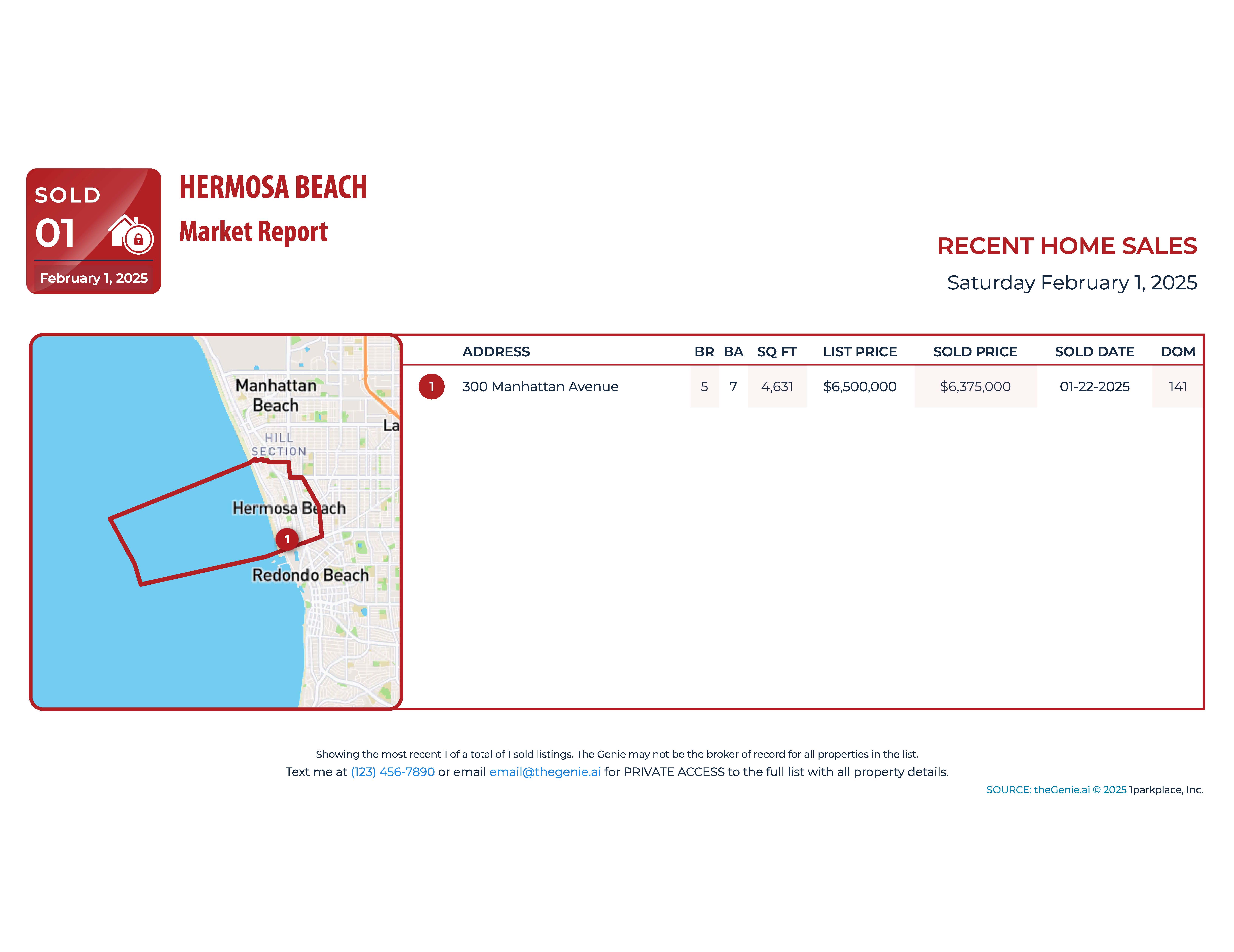 Home sale comparables in 90254