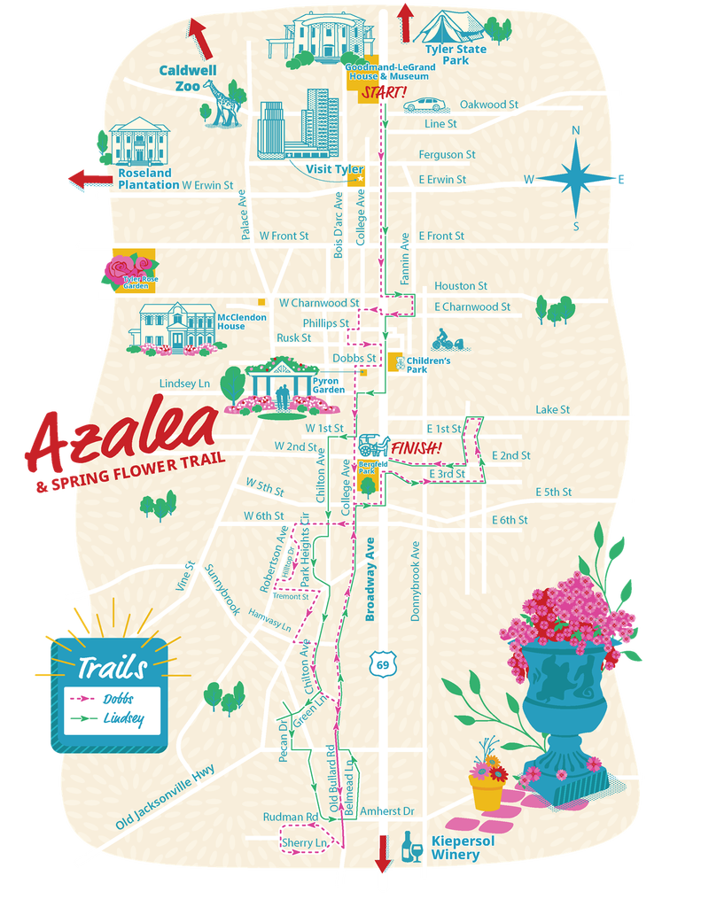 Tyler Azalea Trails 2025 - Jamey Whitley Realtor