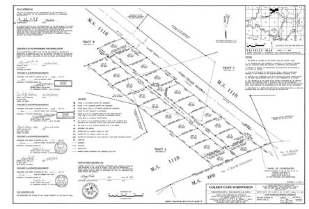 Plat map Golden Gate2