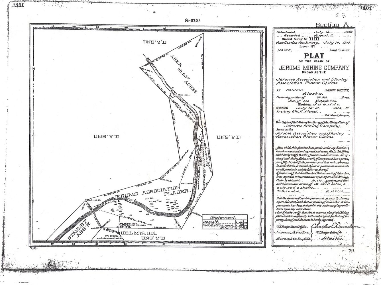 N20 - Jerome Claim map