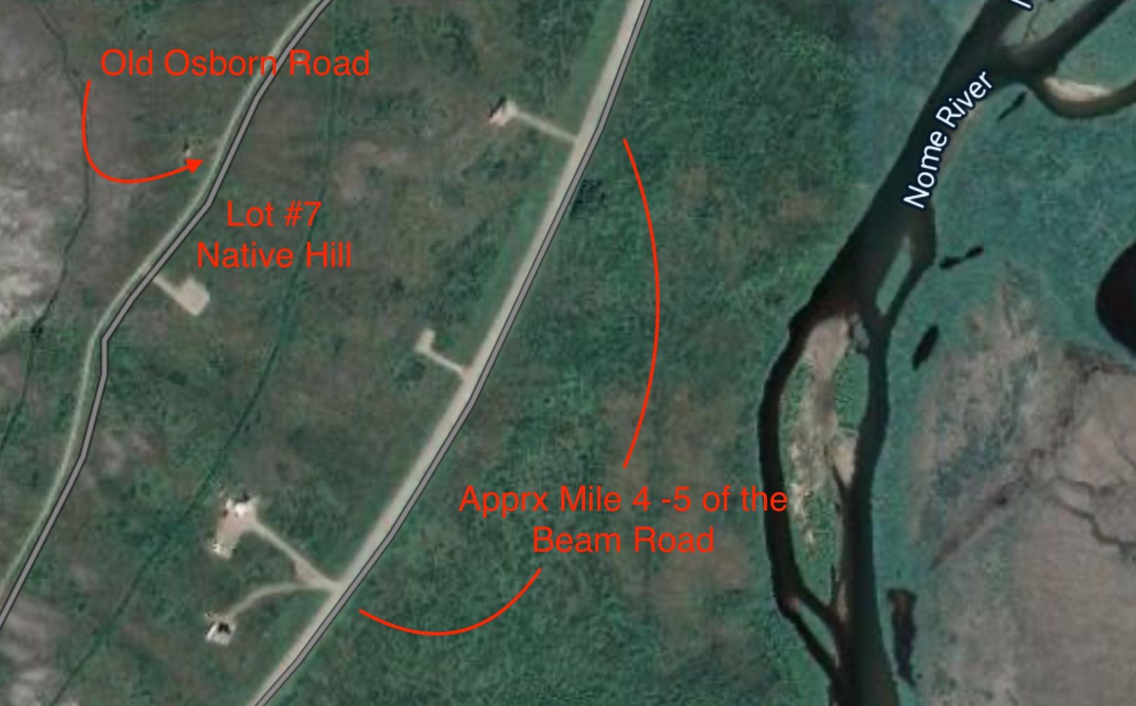 Google Earth Lot 7 native hill