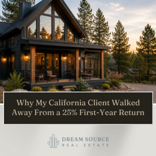 Why My California Client Walked Away From a 25% First-Year Return