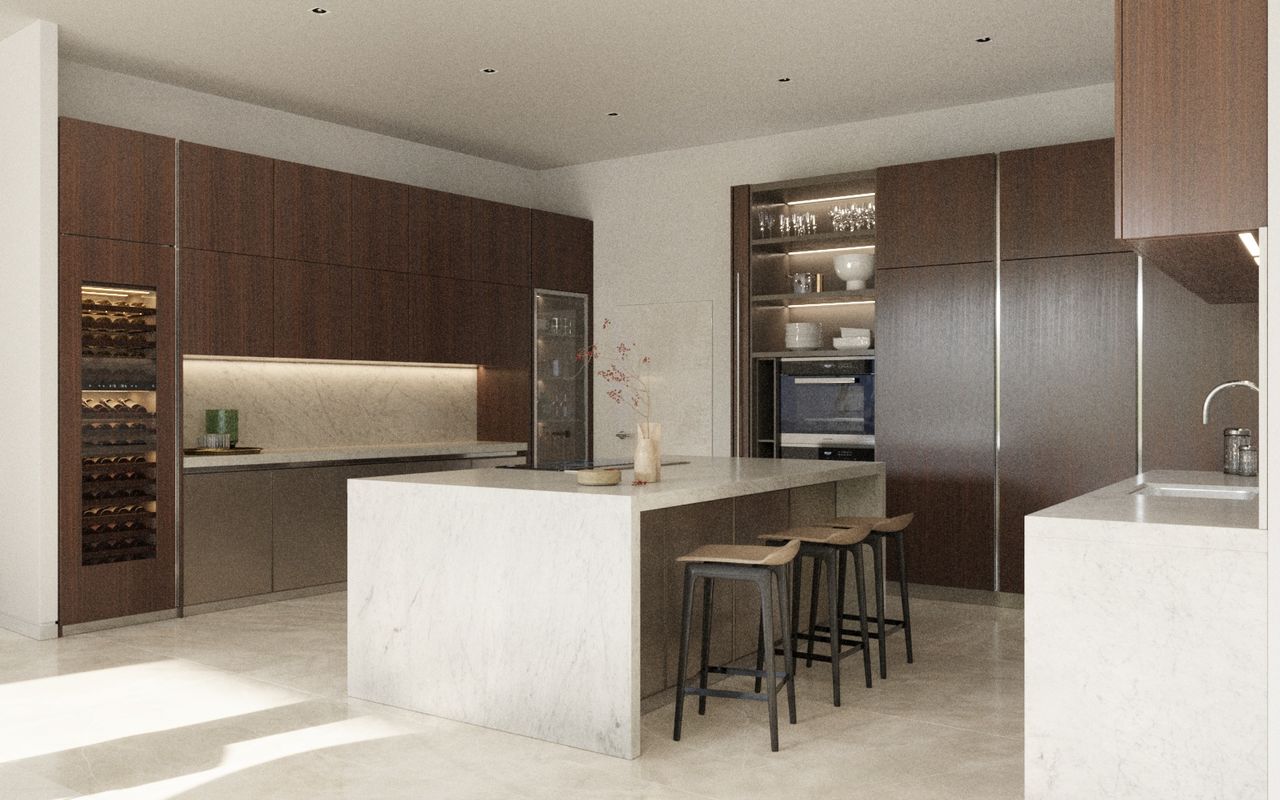 Kitchen_L401_White&Wood