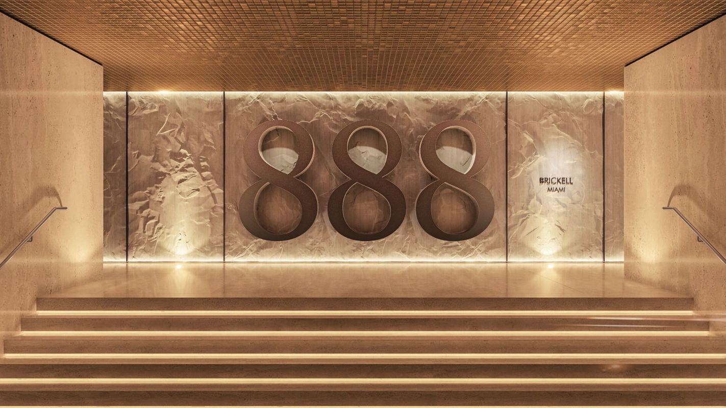 888 Brickell Building Entrance (1)