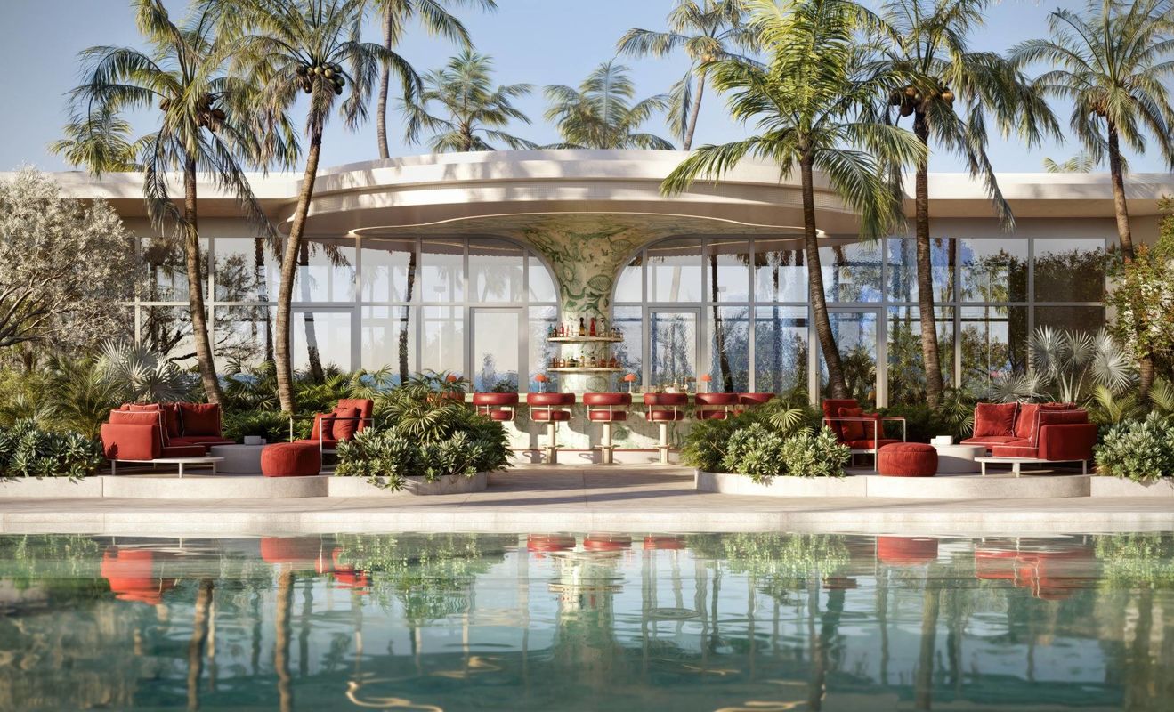 Faena Residences Miami_Level 11 Juice Bar and Pool