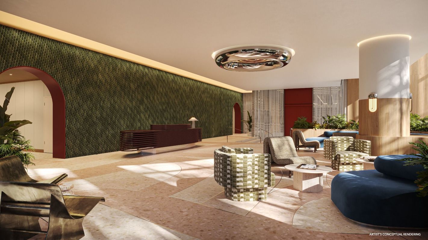 Lobby_The Standard Residences, Brickell Miami_compressed