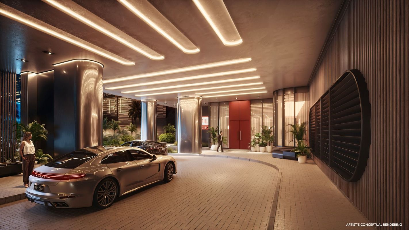 Porte-cochère_The Standard Residences, Brickell Miami_compressed
