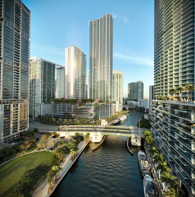 VICEROY-BRICKELL_Complex-from-the-River-and-Miami-Circle (1)