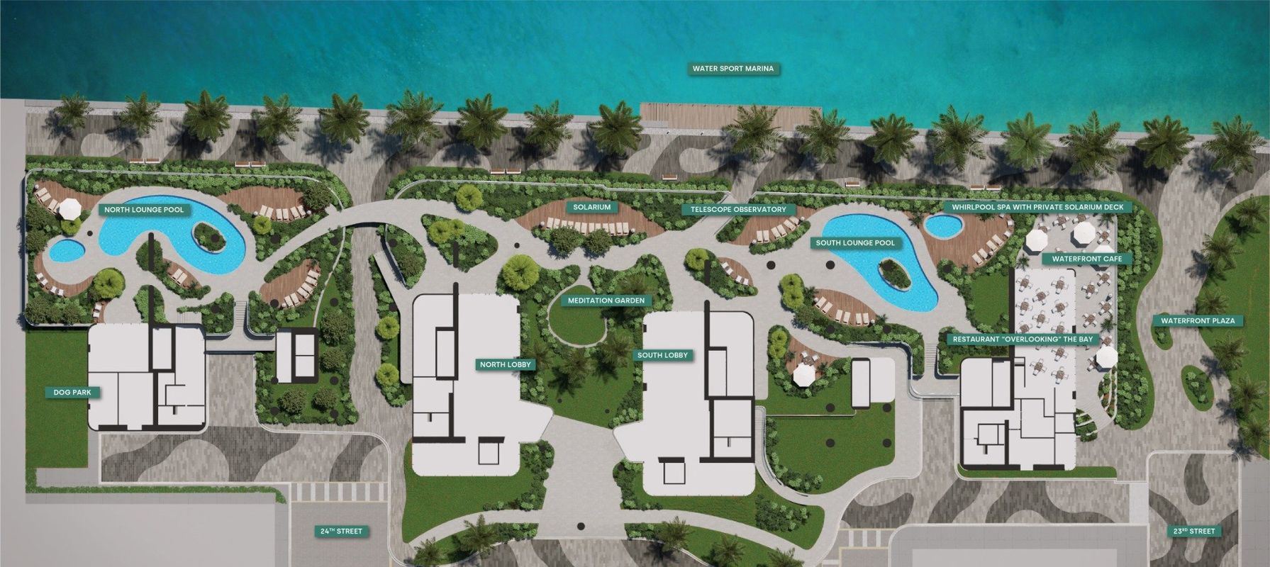 00 Key Plan - Bay Level_Aria Reserve Miami