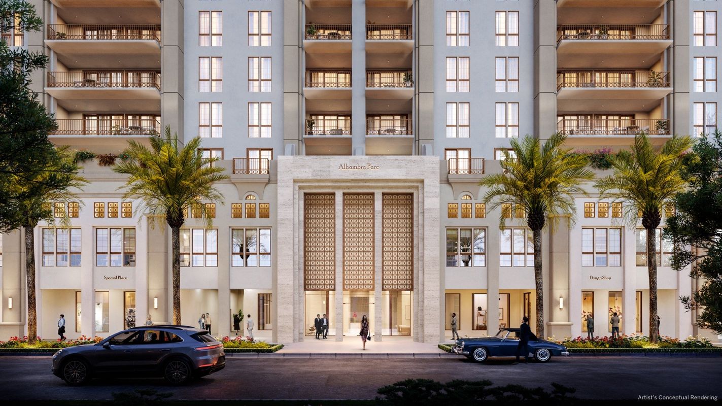 Alhambra Parc Residences _Exterior Entrance Elevation