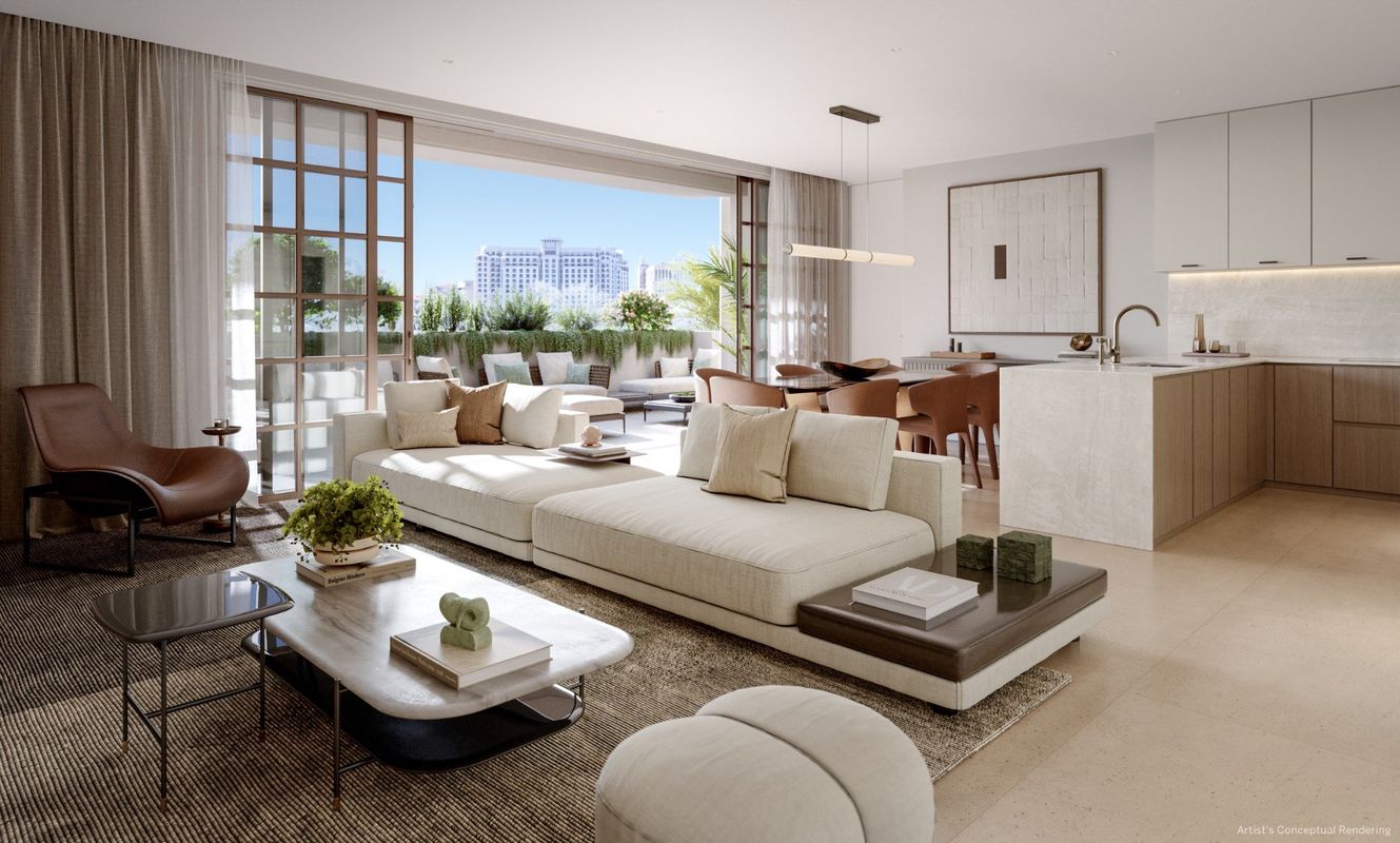 Alhambra Parc Residences _Kitchen and Living