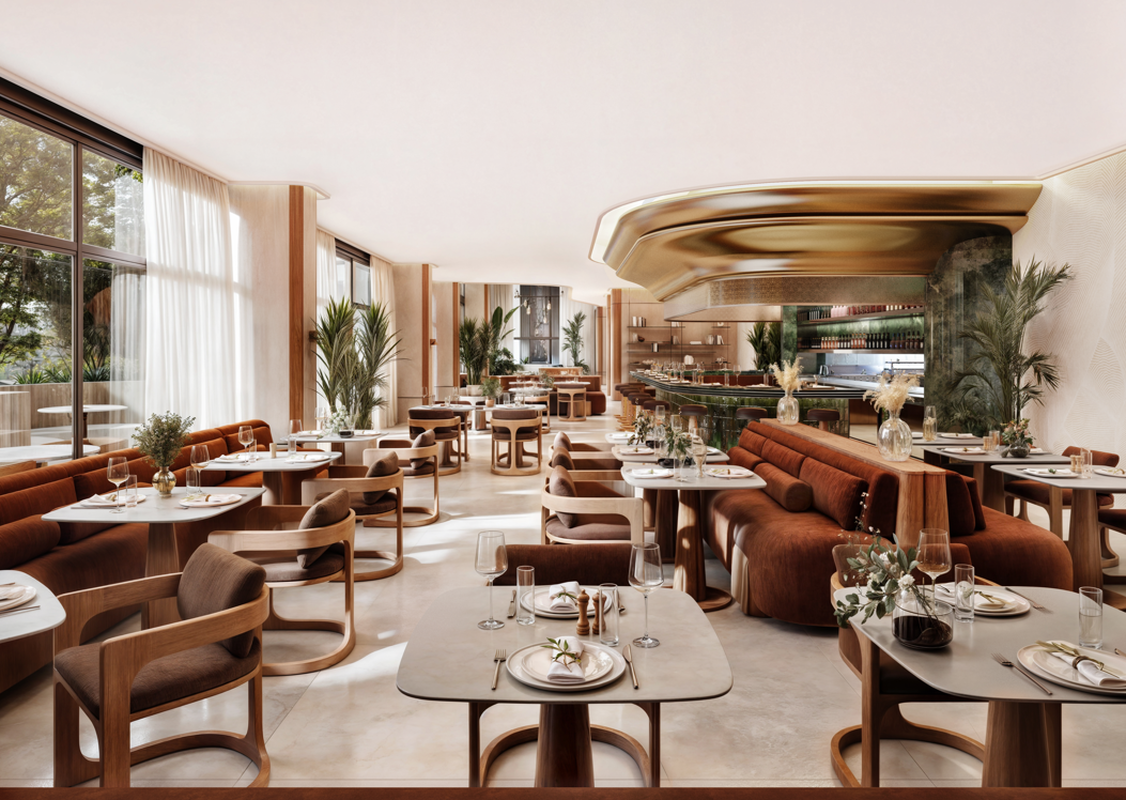 Atelier Residences Miami_Restaurant Bar Area_02