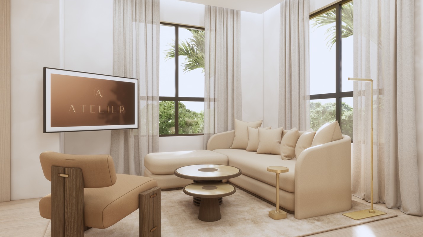 Atelier Residences Miami_Villa_Living