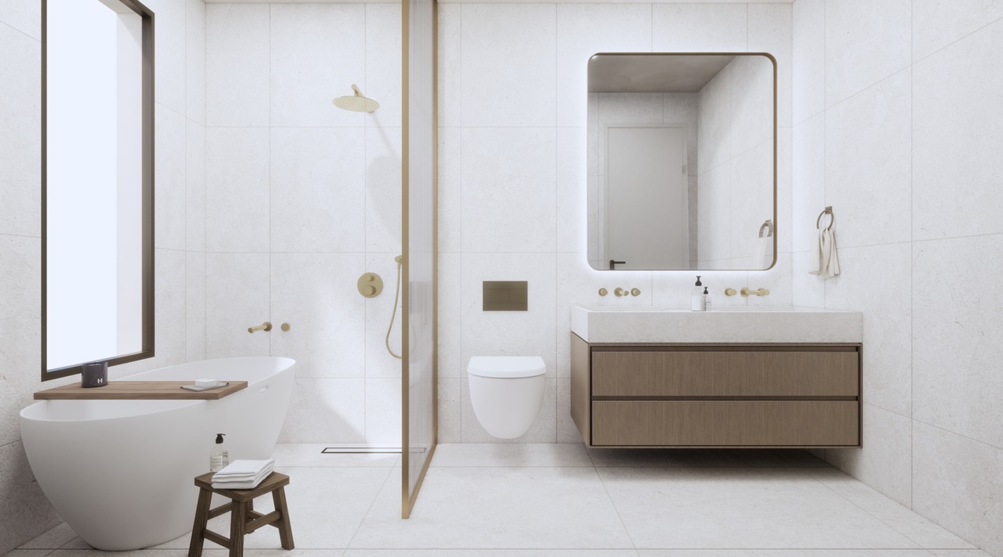 Atelier Residences Miami_Villa_Primary_bath