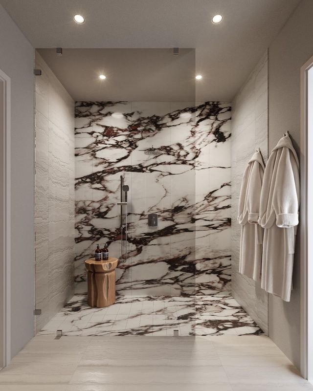 Master Bathroom Shower-min