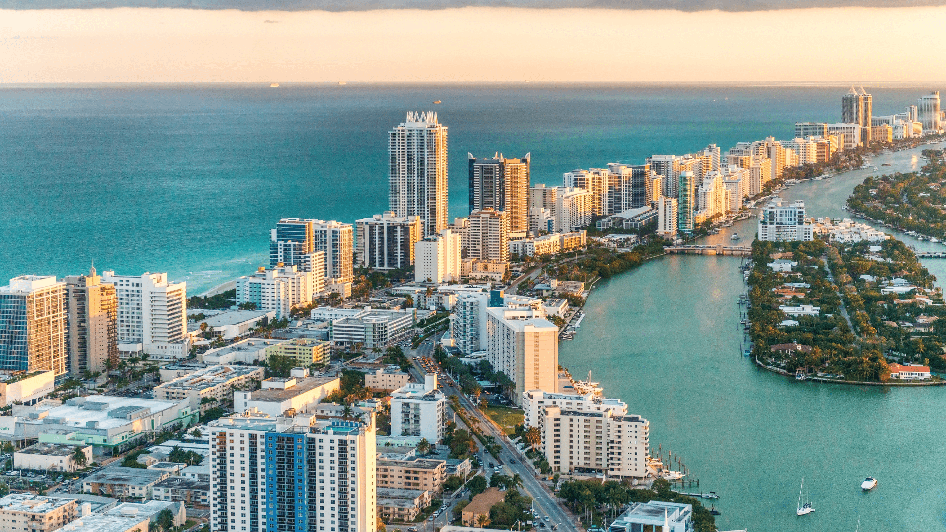 Safest Neighborhoods in Miami - Miami Aerial Photo