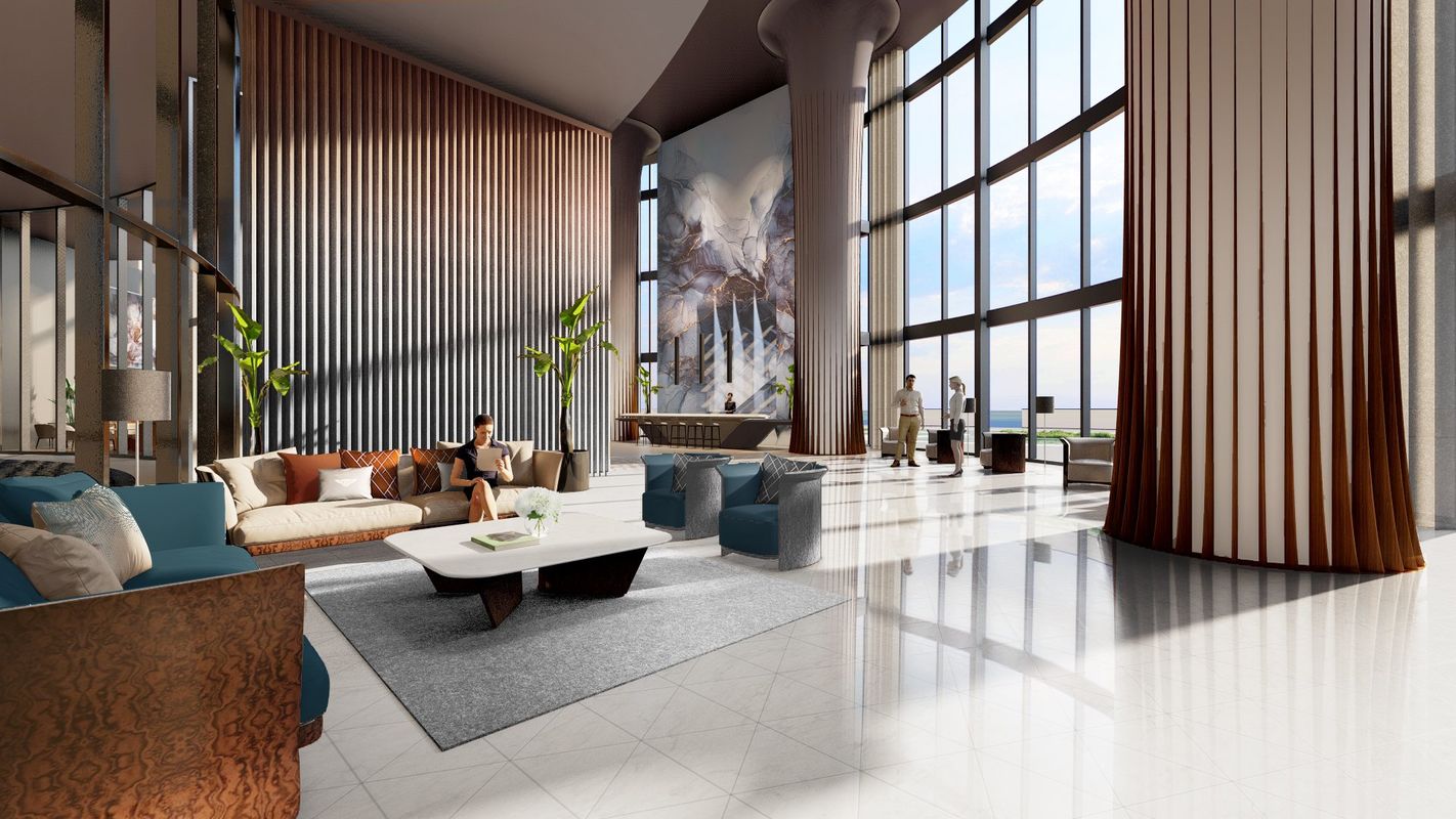 View 03 - Lobby - Final_Bentley Residences Miami