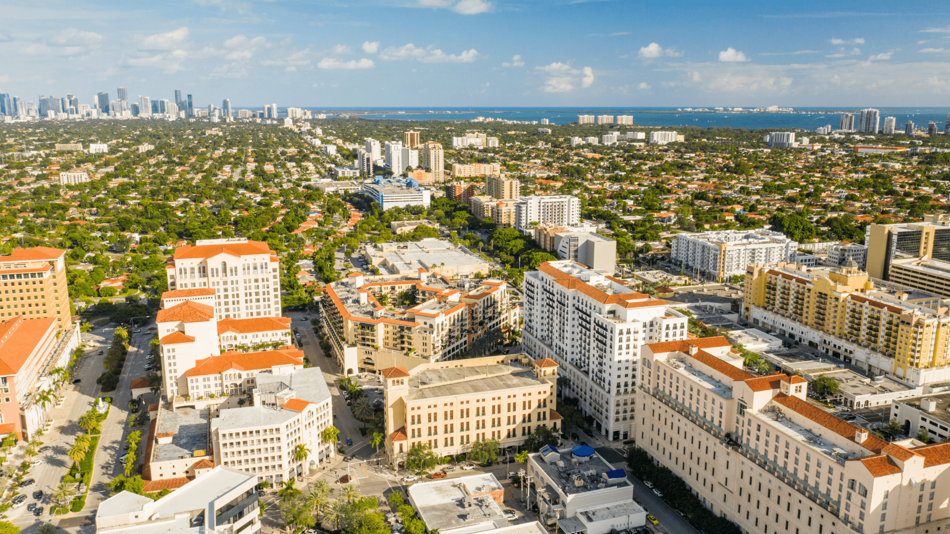 Coral Gables, Miami FL Aerial