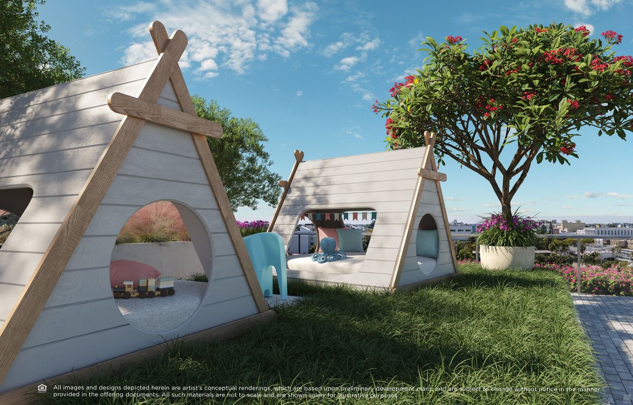 La Baia North_Rooftop Kids Play Tents-min