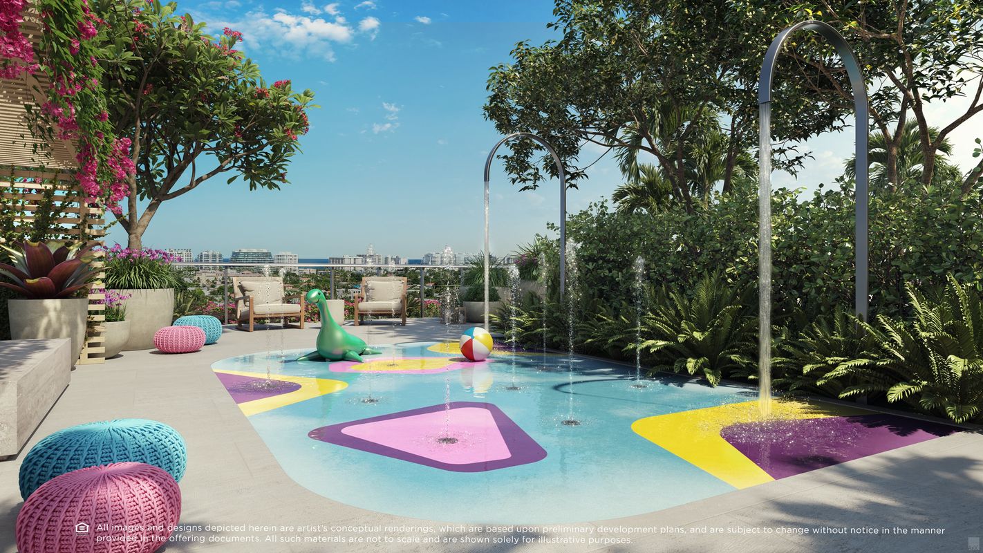 La Baia North_Rooftop Kids Splash Pad-min
