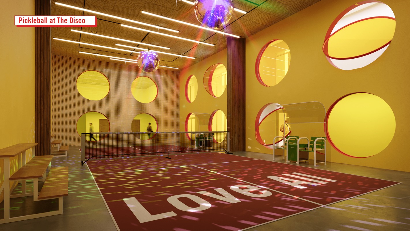 Pickleball at the Disco-min