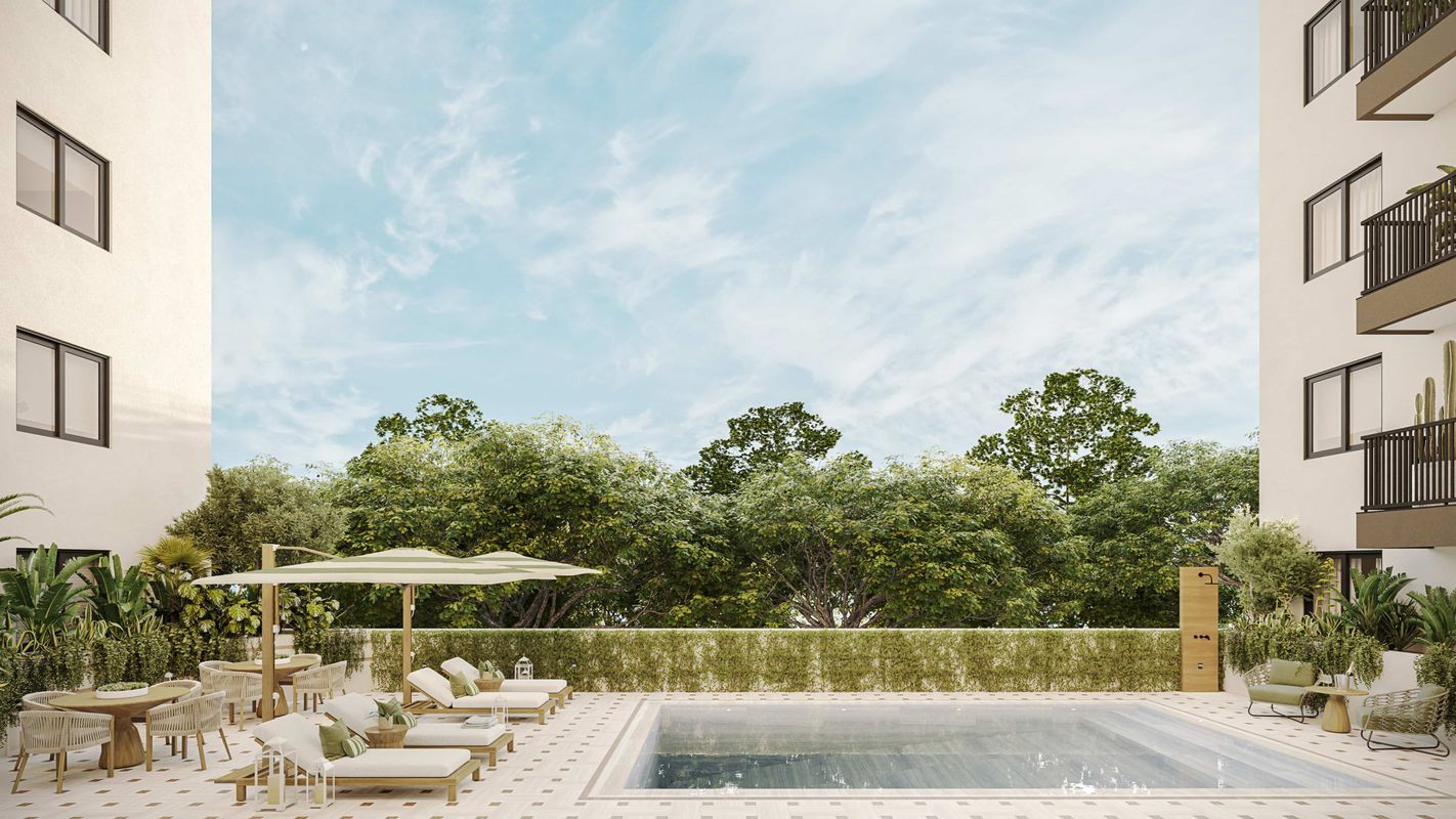 Botanic - Pool - View 02