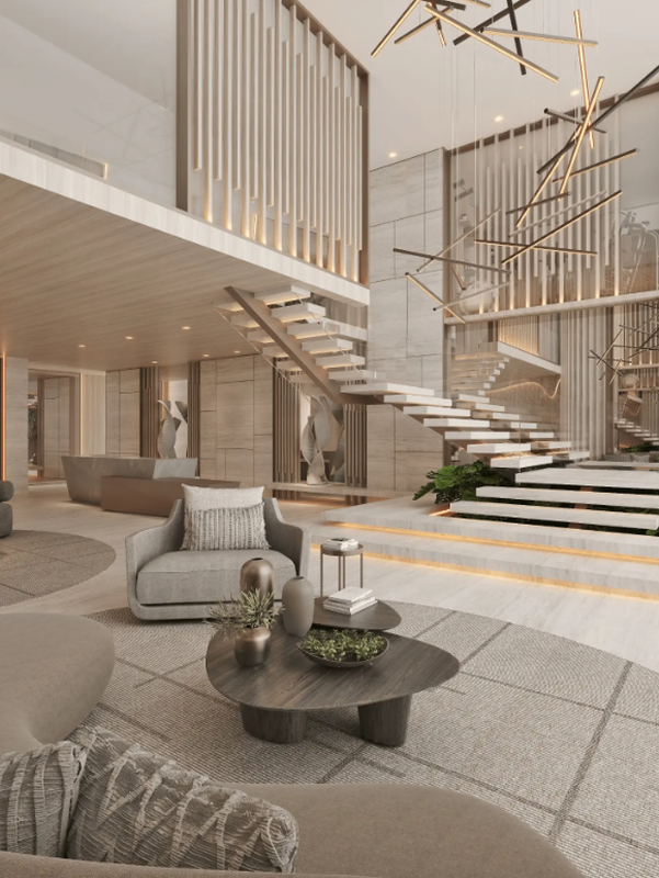 La Maré Bay Collection - lobby staircase