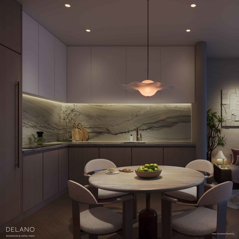 Delano Residences & Hotel Miami - Collection Kitchen