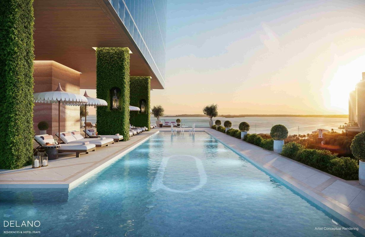 Delano Residences & Hotel Miami - Pool