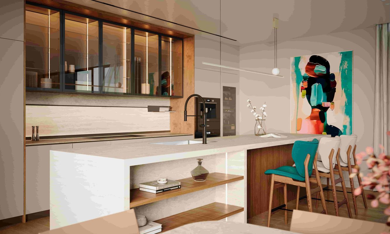 Option 1 Living kitchen room 4