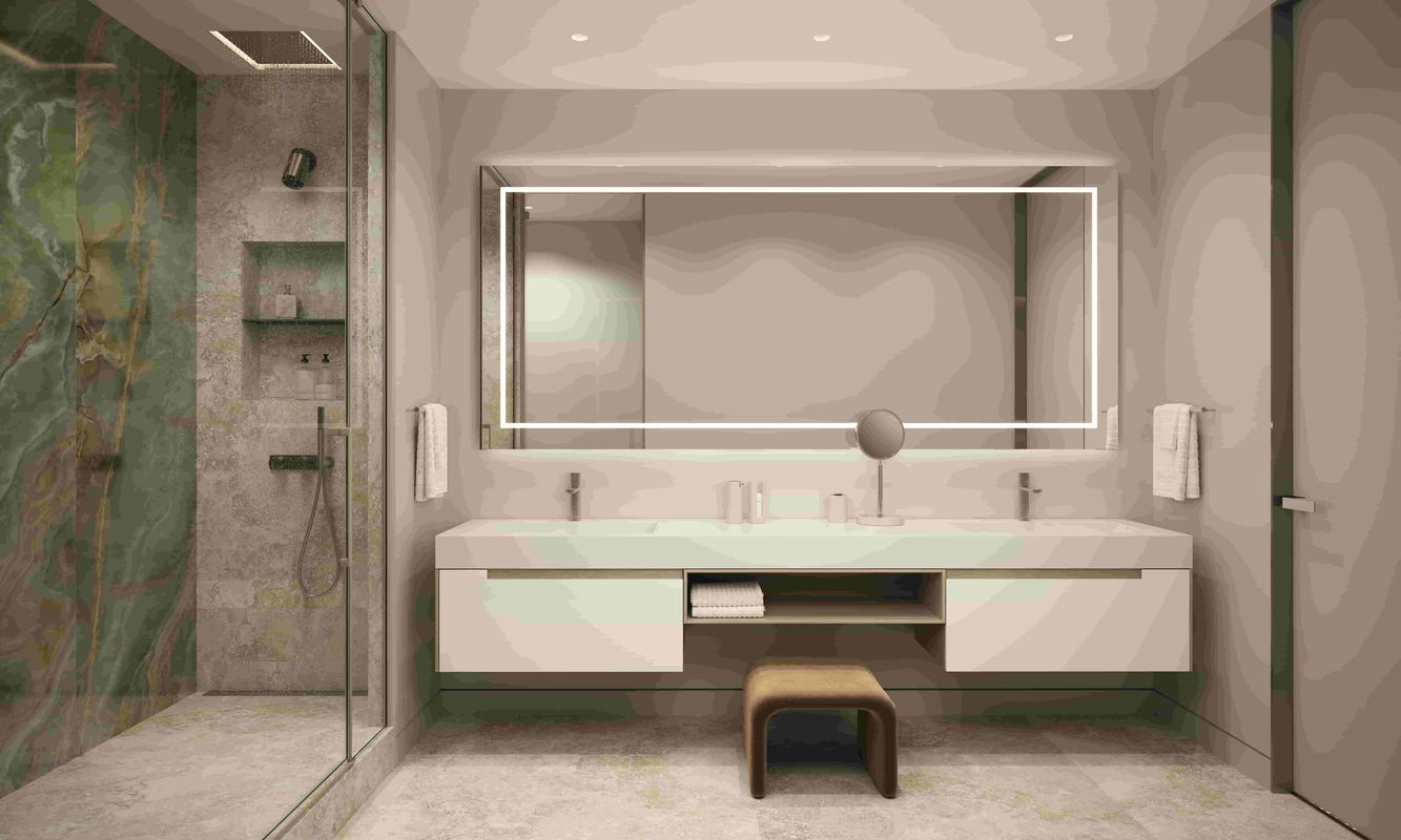 Option 1 Master bathroom 1