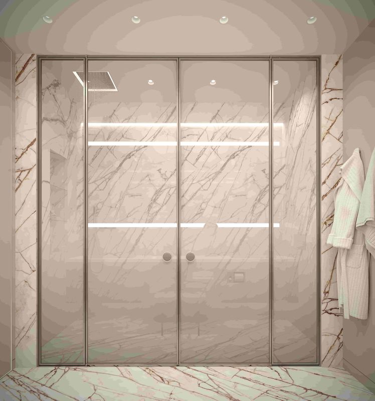 Option 2 Master bathroom 2