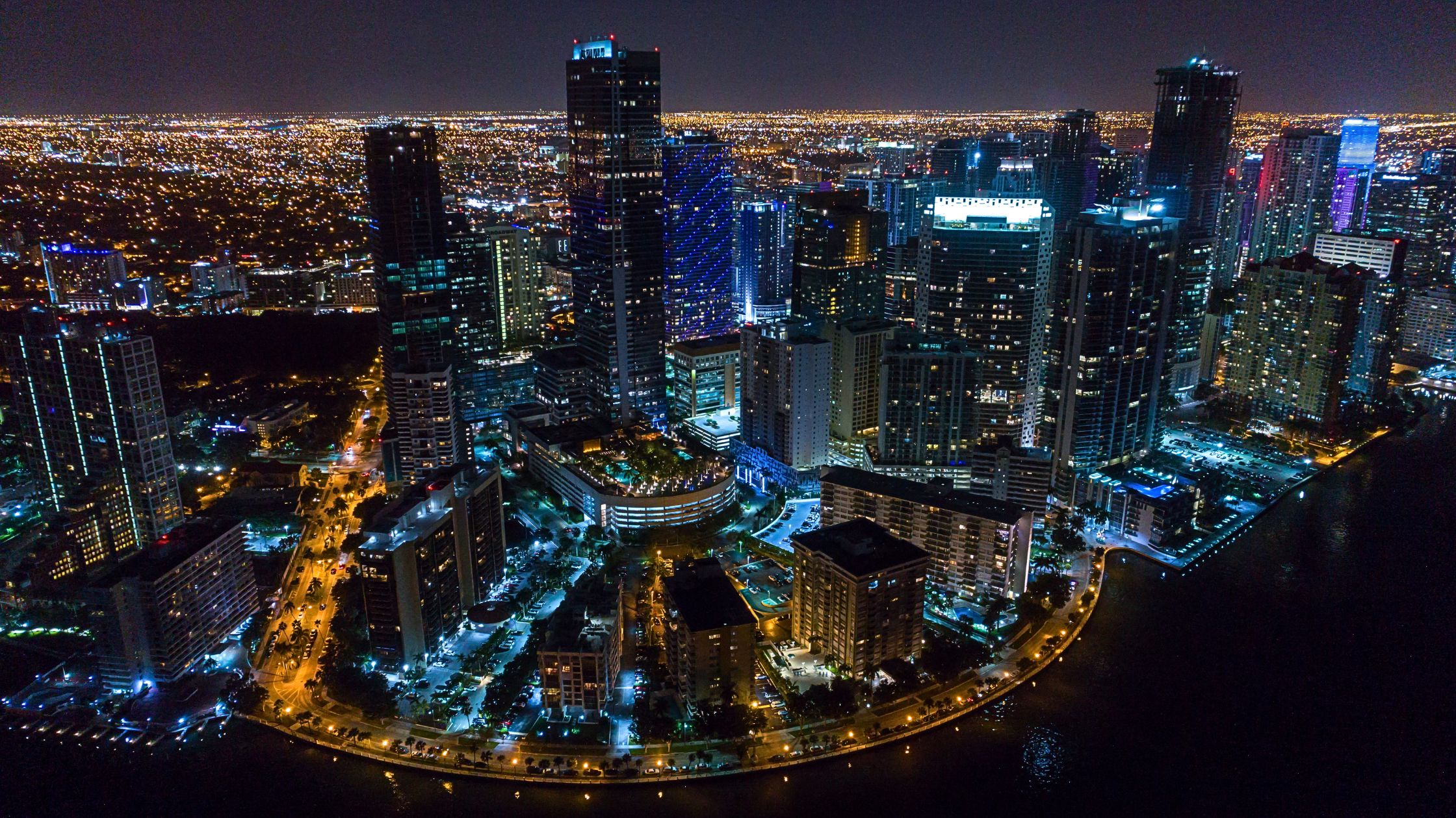 Brickell view at Night