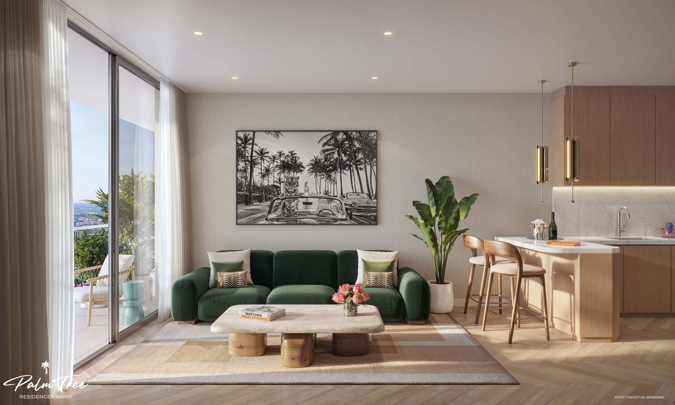 Palm Tree Residences - Residence Living Room