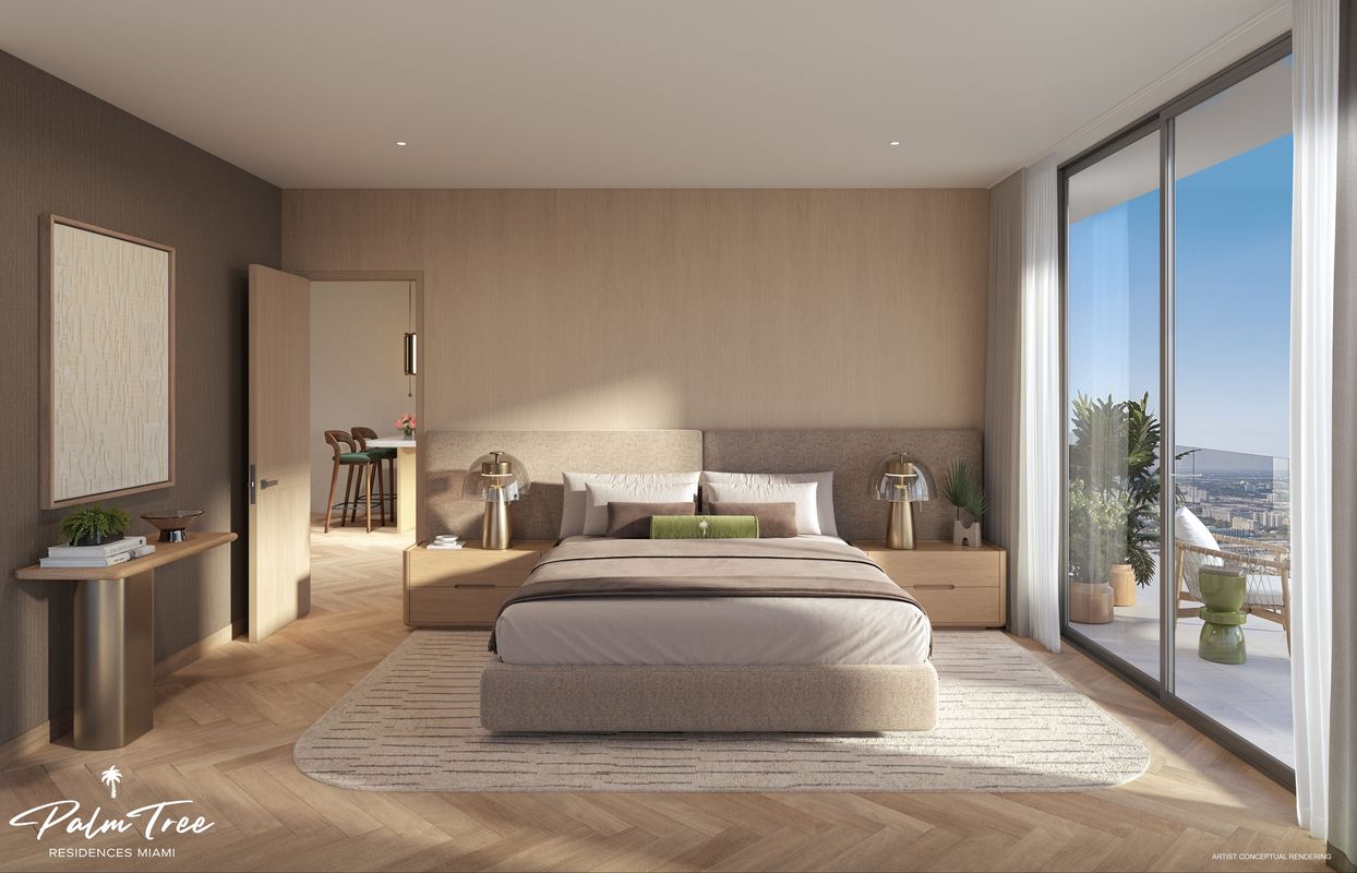 Palm Tree Residences - Residence Primary Bedroom
