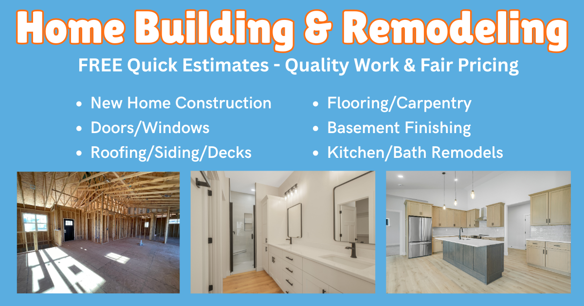 FREE Quick Estimates - Quality Work & Fair Pricing