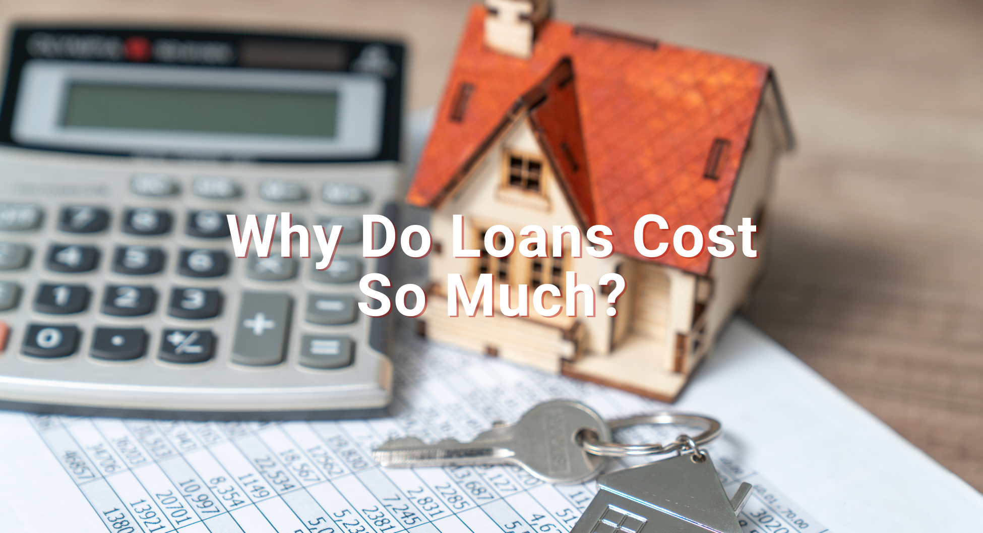 Why Do Loans Cost So Much