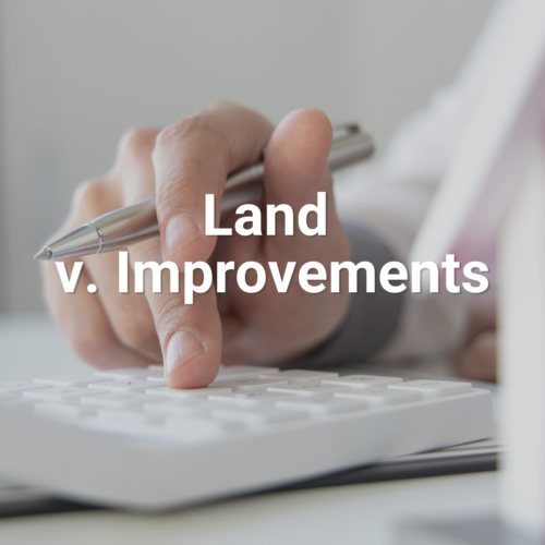 Land v. Improvements