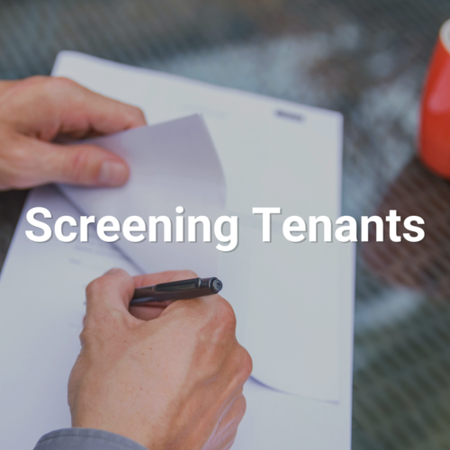 Screening Tenants