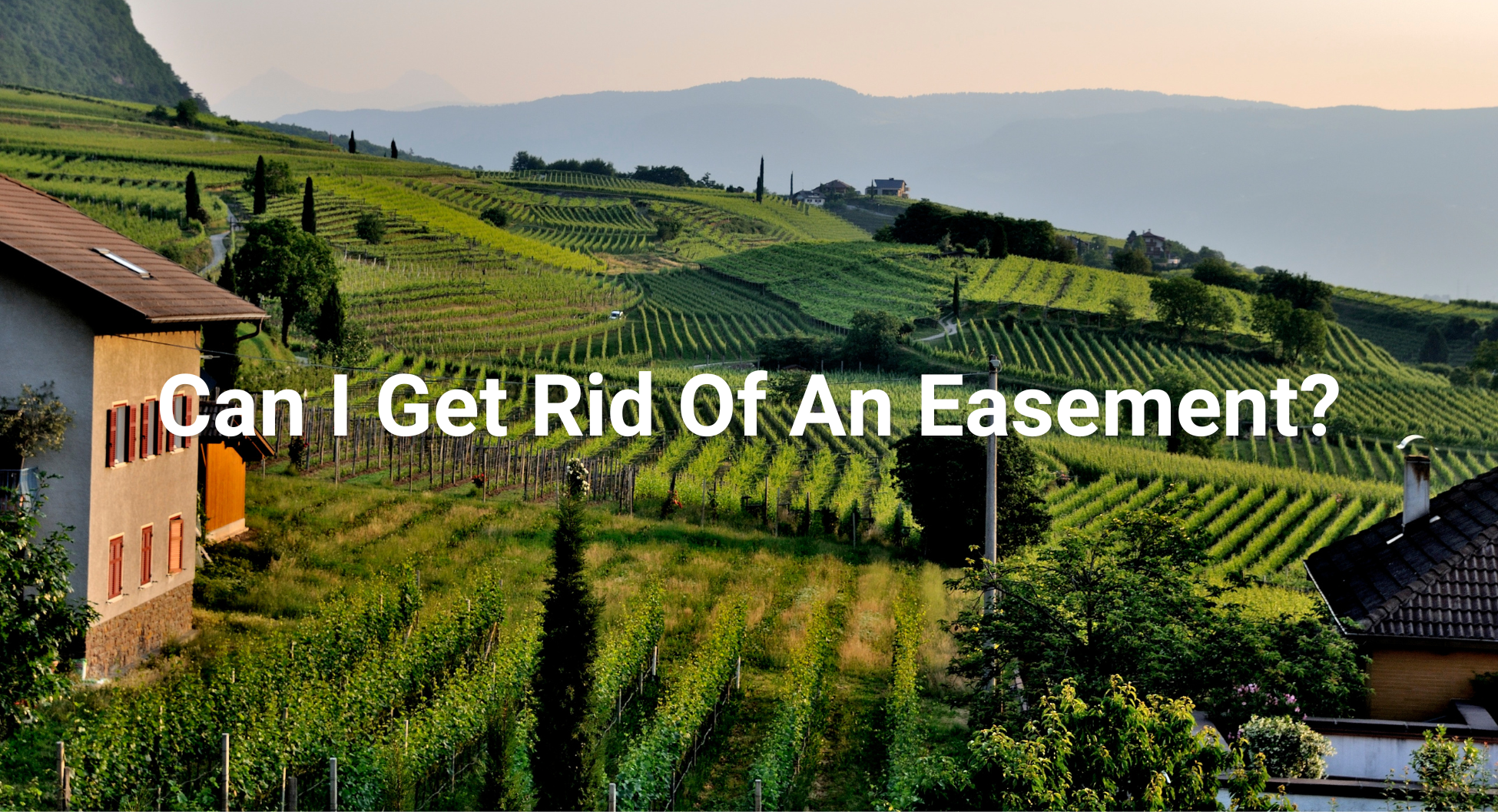 SSR - Can I Get Rid Of An Easement