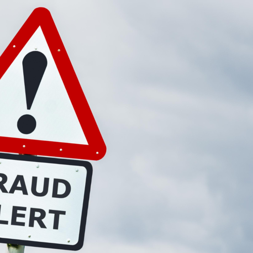 Stay alert to avoid fraud