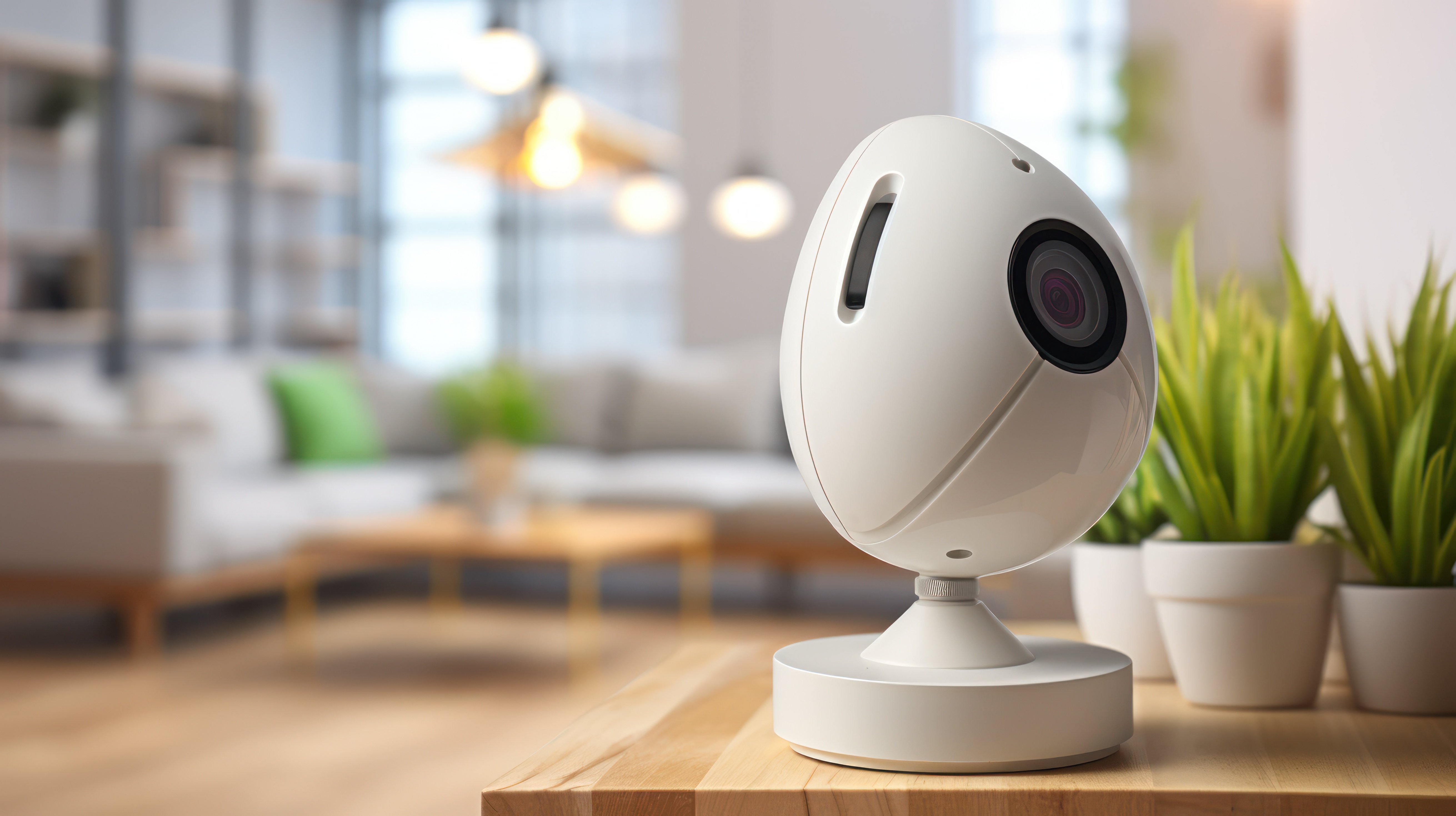 Ensuring Safety with a Living Room Security Camera. Generative AI