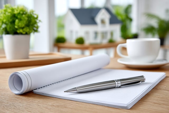 Planning and designing new home architecture project